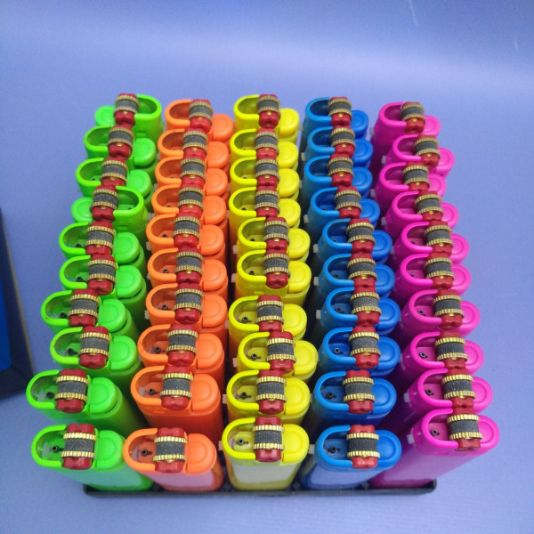 Зажигалка кремниевая газовая Bright Style